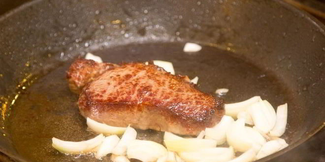 Рецепт картофельного салата с говядиной