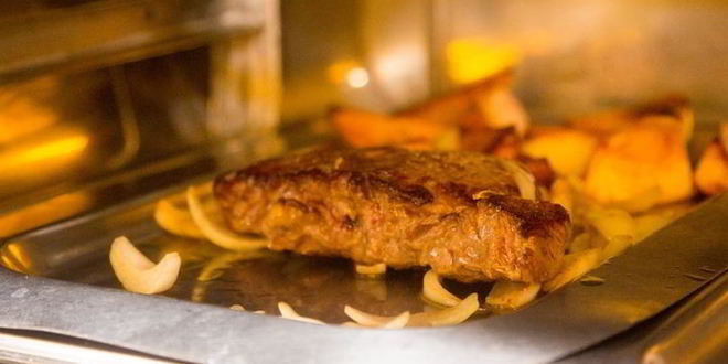 Рецепт картофельного салата с говядиной