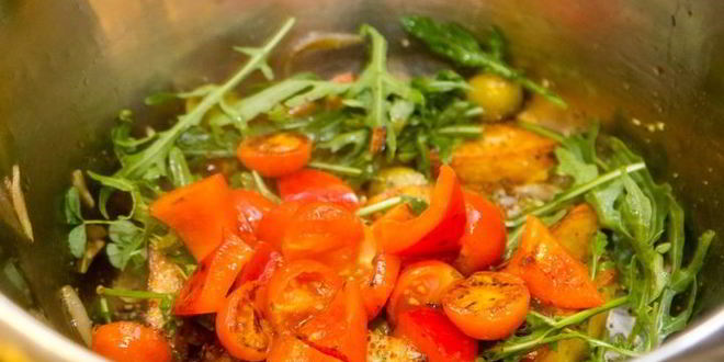 Рецепт картофельного салата с говядиной