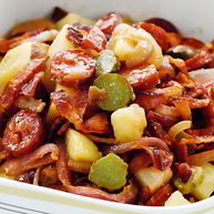 Рецепт Картофельного салата с копченостями