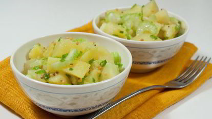Рецепт Картофельного салата с сельдереем