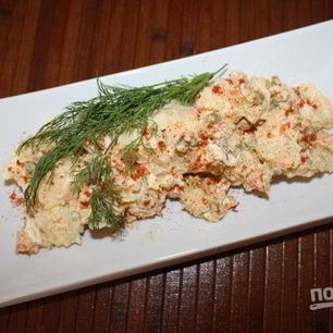 Рецепт Картофельного салата с яйцом