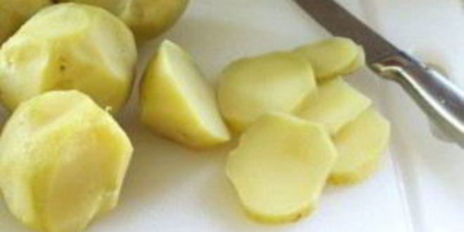 Рецепт салата из картофеля и лука