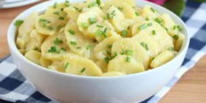 Рецепт салата из картофеля и лука