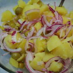 Рецепт Салата из картофеля с оливками