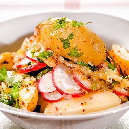 Рецепт Салата из молодого картофеля