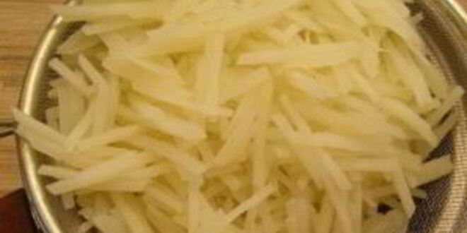 Рецепт салата картофельного корейского