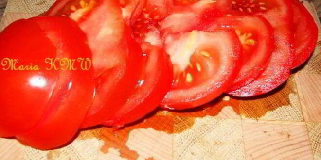 Рецепт салата картофельного с помидорами