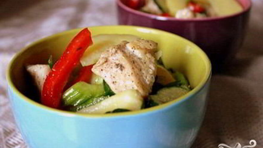 Рецепт салата с картофелем и курицей