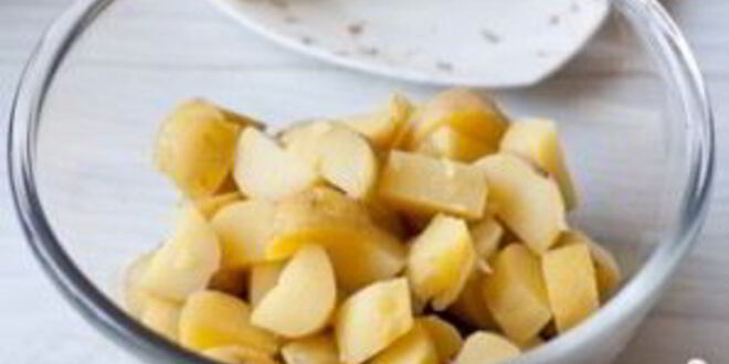 Рецепт салата с картофелем и курицей