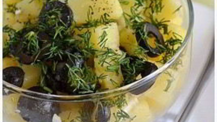 Рецепт салата с картофелем