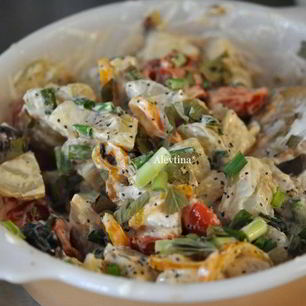 Рецепт Средиземноморского картофельного салата