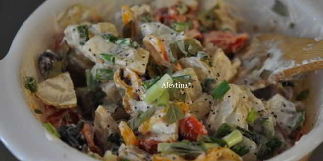 Рецепт средиземноморского картофельного салата