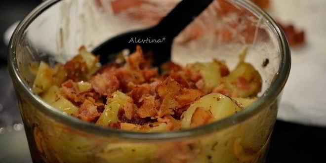 Рецепт теплого картофельного салата