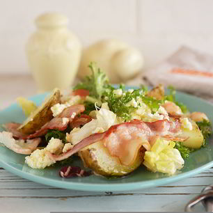 Рецепт Теплого салата с картофелем и беконом