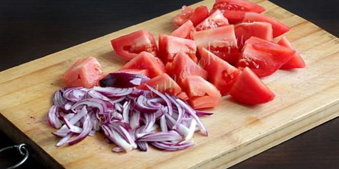 Рецепт теплого салата с картофелем