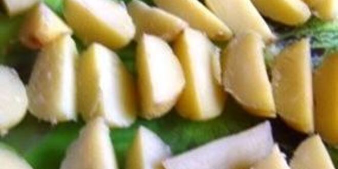 Рецепт теплого салата с молодым картофелем