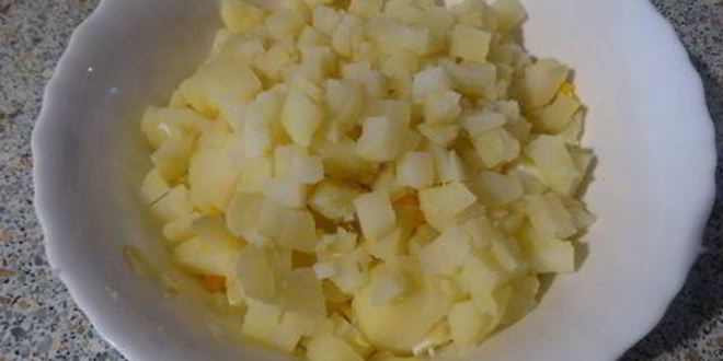 Рецепт зимнего картофельного салата