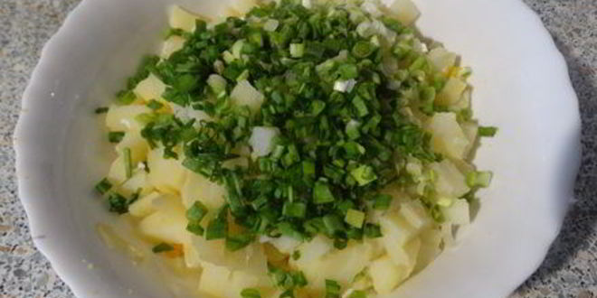 Рецепт зимнего картофельного салата