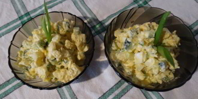 Рецепт зимнего картофельного салата
