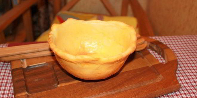 Рецепт кранча-салата с тунцом в съедобной тарелке