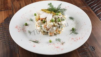Рецепт Классического оливье с курицей