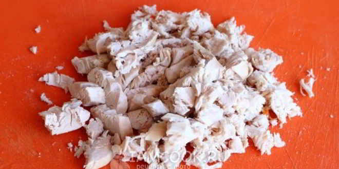 Рецепт классического салата оливье с курицей