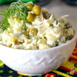 Рецепт Оливье по-летнему