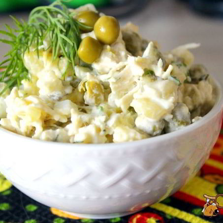 Рецепт Оливье по-летнему