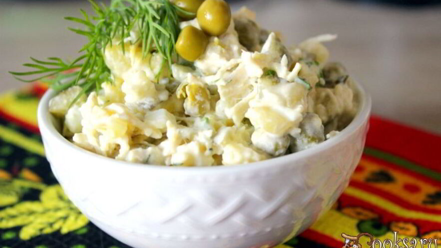 Рецепт оливье по-летнему