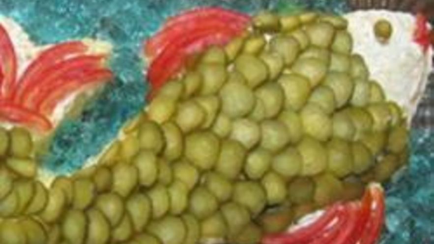 Рецепт оливье рыбка