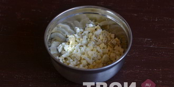 Рецепт оливье с курицей