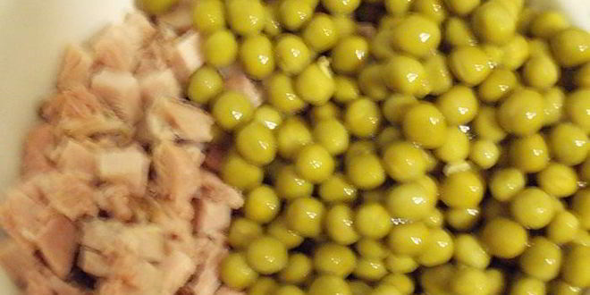 Рецепт оливье с морковью, бужениной и зеленым луком