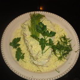 Рецепт Оливье с оригинальном соусом