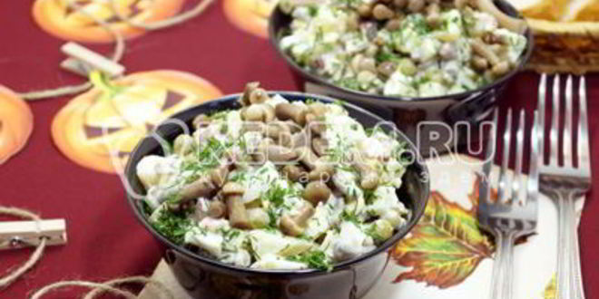 Рецепт оливье с полукопченой колбасой