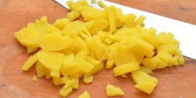 Рецепт оливье с языком