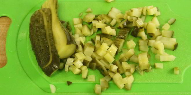 Рецепт оливье вегетарианский