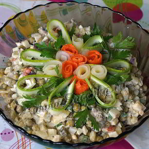 Рецепт Рыбного оливье