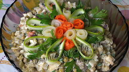 Рецепт Рыбного оливье