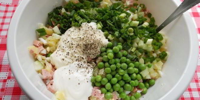 Рецепт салата летнего оливье