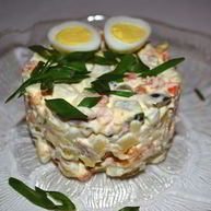 Рецепт Салата Оливье по-домашнему