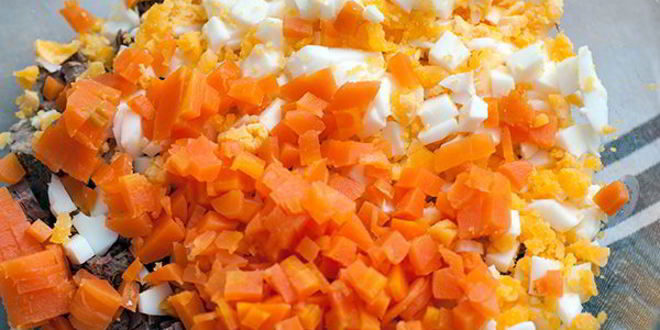 Рецепт салата оливье по дюкану