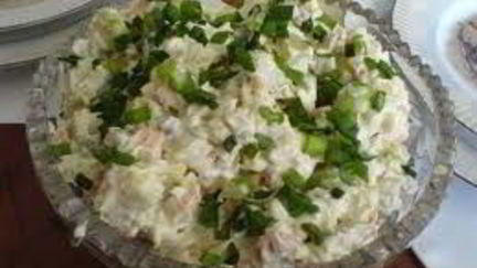 Рецепт Салата Оливье с говяжим языком и огурцами
