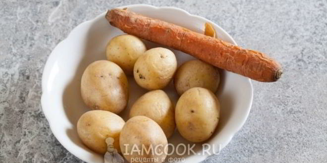 Рецепт салата оливье с колбасой и свежим огурцом