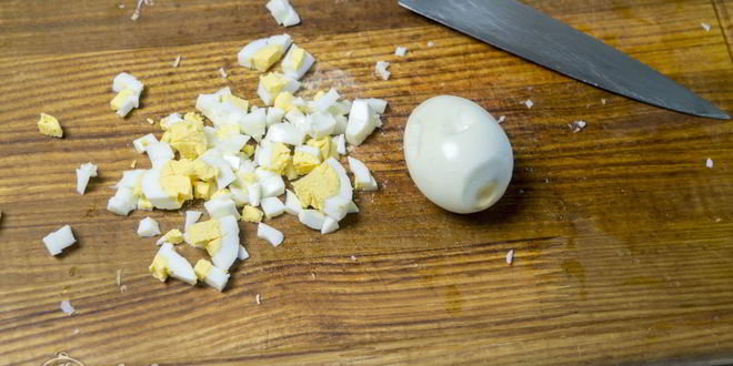 Рецепт салата оливье с креветками