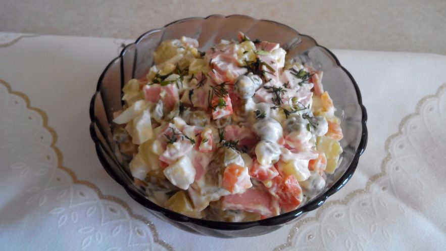 Рецепт советского оливье