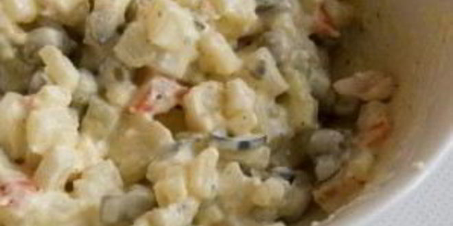 Рецепт вегетарианского салата оливье