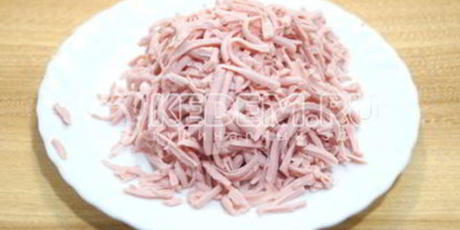 Рецепт закуски оливье-рулет