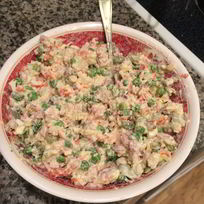 Салат с картошкой