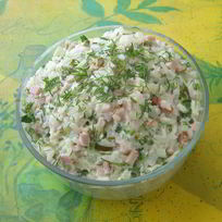 Салаты с рисом